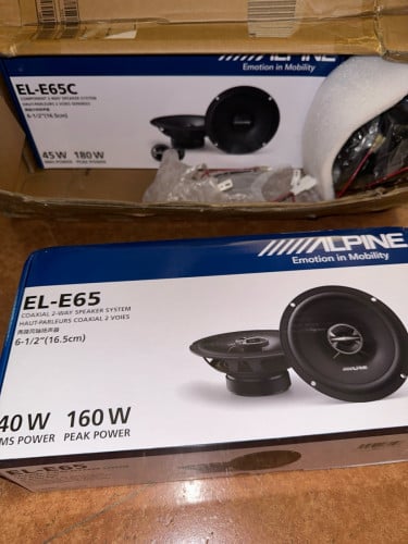Alpine speakers brand new alpine el e65 + el e65c