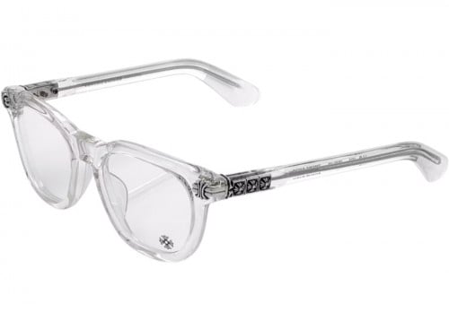 Chrome Hearts/ Black Frame No-Makeup Look Glasses