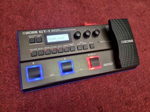 Guitar Effect pedal Boss GT1 99% មហាថ្មី