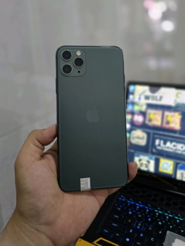 iPhone 11 Pro max 256g សានុំហ្សីន ស្អាត99%