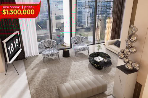 Penthouse 2 floor 7.8 m height