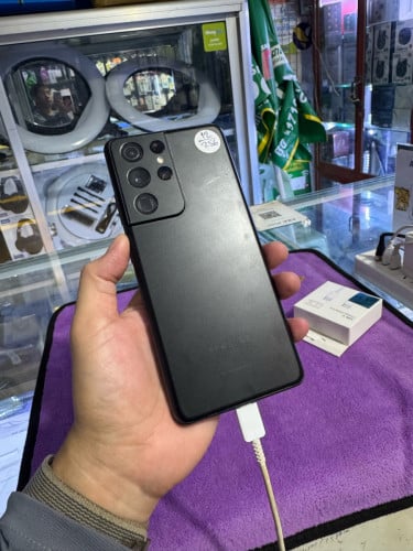 S21Ultra.5G (ក្រុមហ៊ុន)​Sim2 Ram12g/256g អេក្រង់ខ្ចីស្អាត