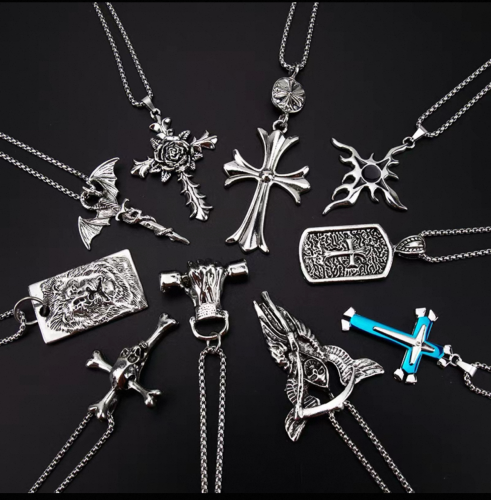 Trending Hip-Hop Necklaces For Men And Women/ខ្សែក Hip-Hop ដែលកំពុងពេញនិយមសម្រាប់បុរស និងស្ត្រី