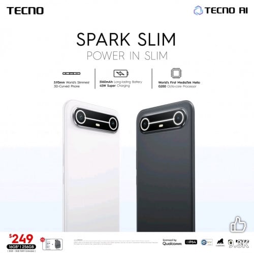 ស្តើងស្រាល Spark slim ✨️