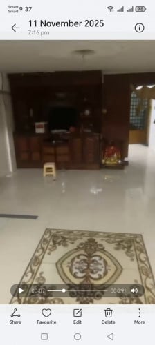 មានផ្ទះល្វែង២ជាន់ជួល ជិតផ្សារនាគមាស