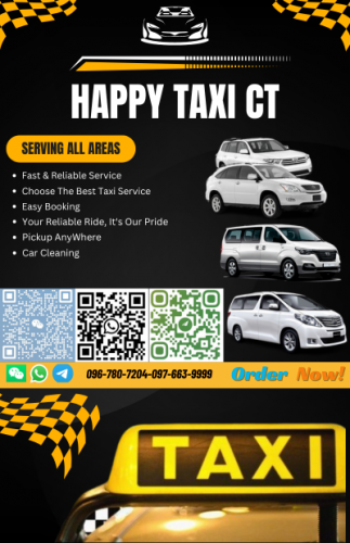 🚖 Private Taxi CT 24h/7 25 Province in Cambodia