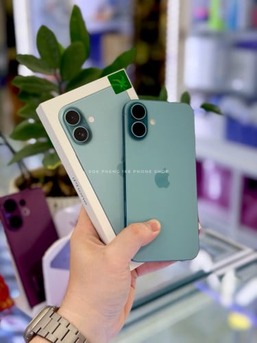 16 Plus 256GB X/A Teal មួយទឹកស្អាត