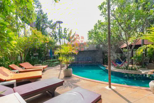 Boutique Hotel for Rent in Siem Reap-Svay Dangkum