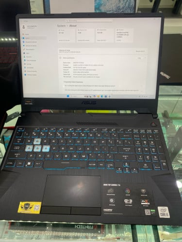 Laptop Gaming CPU i5-10th