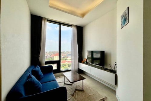 Modern 2 Bedrooms Condo for RENT at The Penthouse Residence in front of AEON Mall 1
