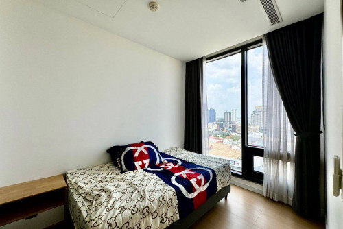 Modern 2 Bedrooms Condo for RENT at The Penthouse Residence in front of AEON Mall 1