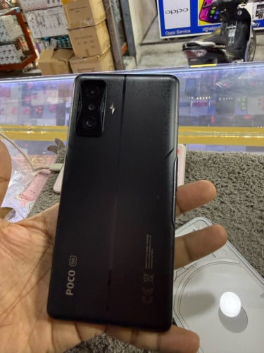 Poco F4GT 5G Ram12G Memory256G Global Sim2 97% មានឆ្នាំងសាក