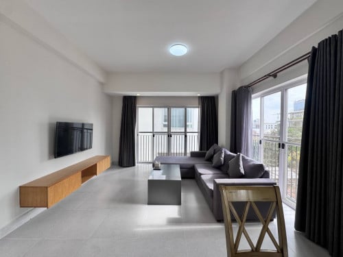 Spacious 1BR Service Apt For Rent In Toul Kork Area