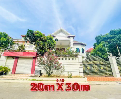 វីឡាទោល សម្រាប់លក់ !!  - ទីតាំង ៖ នៅក្បែរបុរីទួលសង្កែ ជិតផ្សារអុីអនពីរ