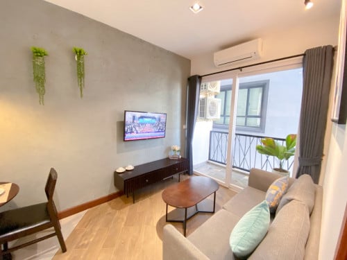 【Apartment for Rent】	Cozy 1 bedroom  for rent Near Russian Market	 【公寓出租】	金边俄罗斯市场附近 一室厅一卫 出租