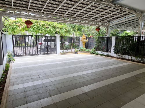 【Twin Villa for Rent】	Twin Villa for rent in Near Aeon Mall 2, Sen Sok	 【双拼别墅出租】	金边永旺2附近 四室二厅五卫 出租