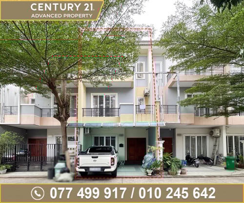 🏘 វីឡាកូនកាត់ (LA) ក្នុងបុរី ភ្នំពេញថ្មី រីជិនផាក ត្រូវការលក់បន្ទាន់ខ្លាំង