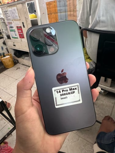 14 Pro Max ZP SIM1 eSIM 256g  ស្អាត99% សំណំហ្ស៊ីន