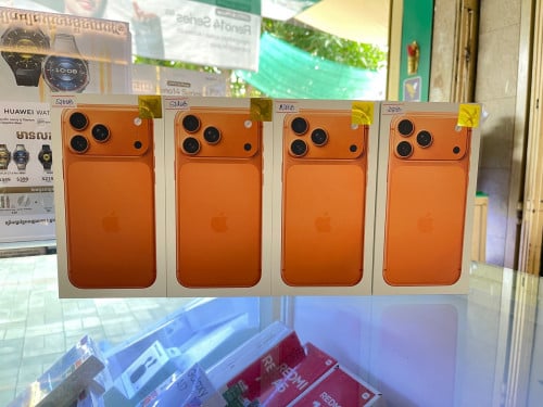 17 Pro Max X/A Falcon no active Orange 512GB ថ្មីប្រអប់តម្លៃពិសេសណាស់