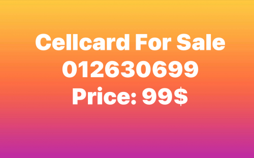 Cellcard For Sale 💰