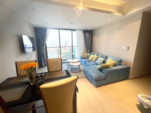 Luxury 3-Bedroom Condo for Rent | Time Square 3