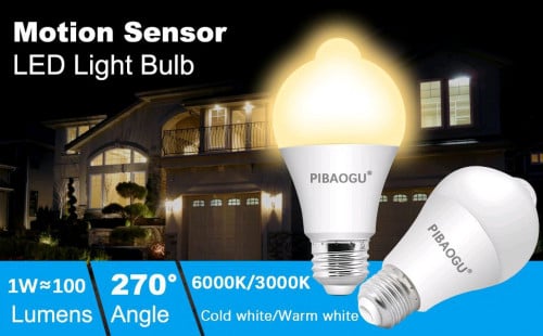 អំពូលភ្លើង sensor light bulb