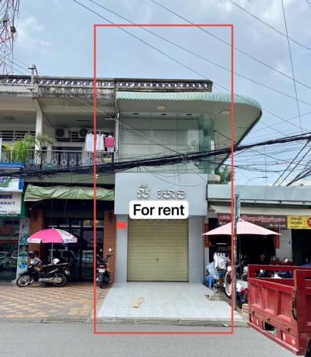 ផ្ទះសម្រាប់ជួល រកស៊ីបាននៅជិតផ្សារទួលទំពូង   | Shop house for rent near Tuol Tompung market