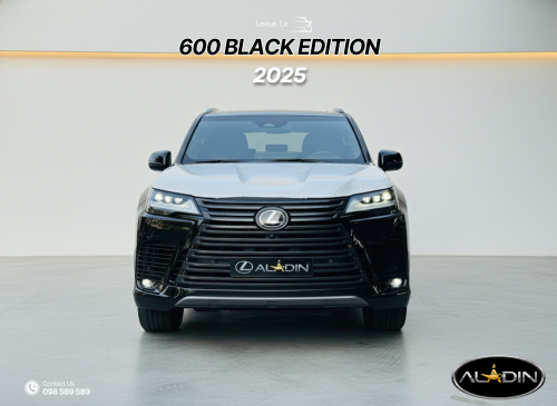 2025 Lexus Lx 600 Black edition