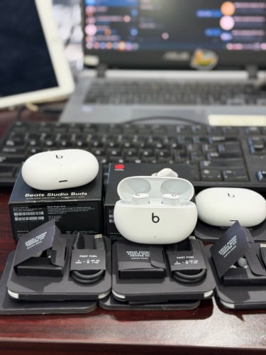Beats Studio Buds White 99% Full Box Set