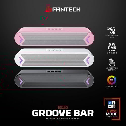 Fantech Bluetooth Speaker Groove Bar BS160