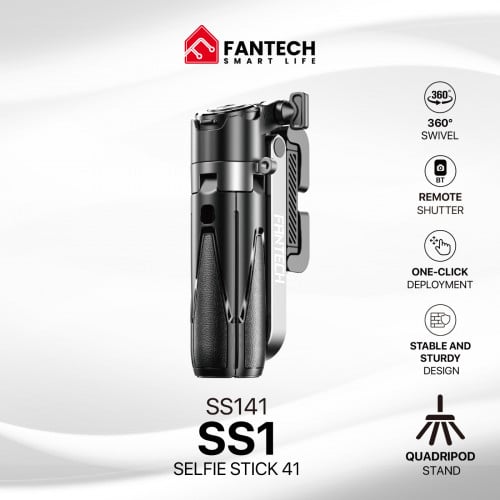 Fantech SS141 Selfie Stick Quadpod