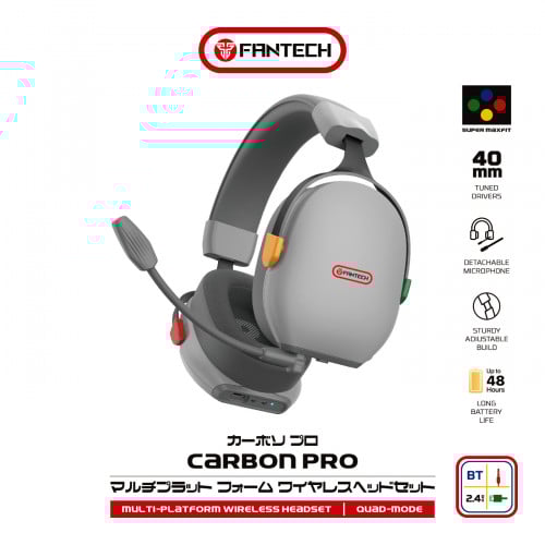 Fantech WHG06 Carbon Pro Multi Platform Wireless Headset