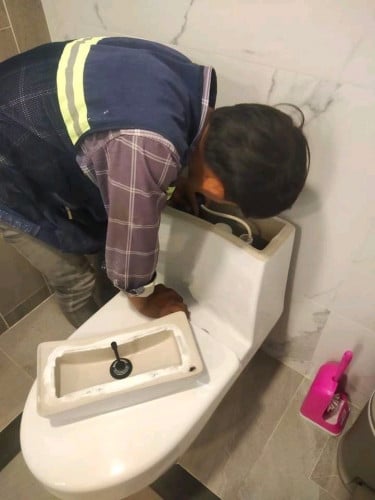 Fix a flooded toilet