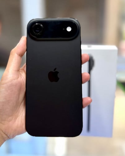 Iphone 17 Air ទំហំផ្ទុក (256G) តួស្អាត 999.999% ថ្ម 100% សាកថ្ម 16 ដង with box & Charger