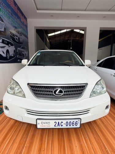 Lexus RX400h ពាក់​កណ្តាល​ហ្វូល​ ឆ្នាំ​2006 ប៉ុង2 ក្នុង​លឿង​ ឡាន​ស្អាត​ ម្ចាស់​ដើម​ទី​1