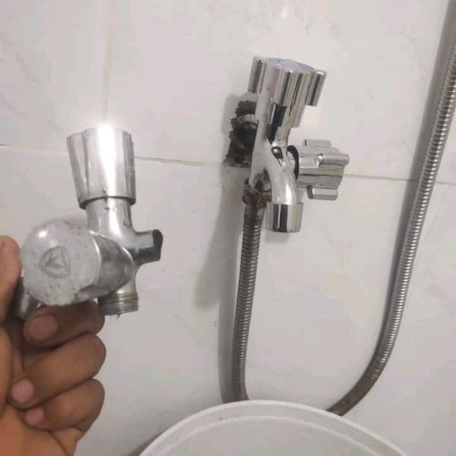 Replace broken water valve