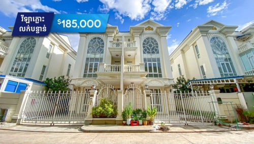 Twin Villa for sale at Borey Mekong Royal 6A