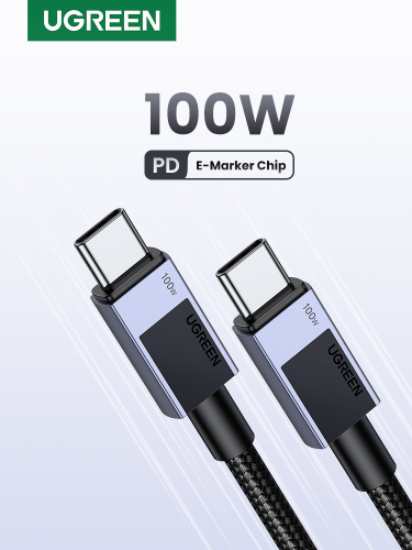 UGREEN USB-C PD Fast Charging Cable Gray 2m 45064