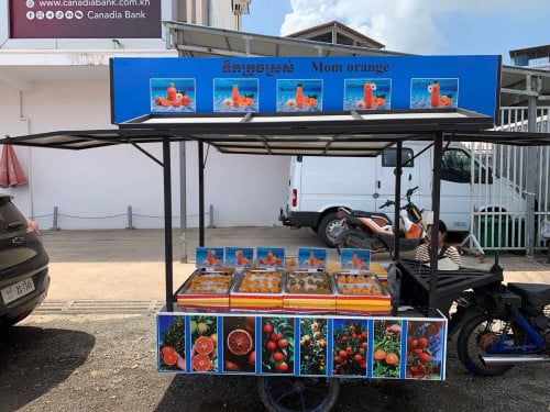 ចង់លក់រទេះមួយនៅស្អាតលក់បាន3ខែផ្អាកវិញ​ លក់ទាំងម៉ូតូទាំងរទេះ