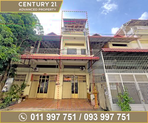 🏘 ផ្ទះល្វែង នៅជិតផ្សារពោធិញ្ញាណ ត្រូវការលក់បន្ទាន់ខ្លាំង ​