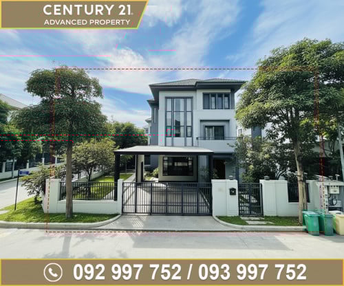 🏘 វីឡាឃ្វីនA កែង(Queen A) ក្នុងបុរី ជីបម៉ុងលែន60ម ត្រូវការលក់បន្ទាន់ខ្លាំង