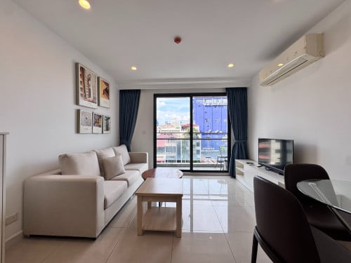 1BR New Decoration For Rent- BKK1 with Gym/Pool