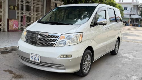 ALPHARD 04 V6 ប៉ុង1 ហ្វូលពេញ អូតូ3 ហ្សីន2ជុំមហាសែនថ្មី