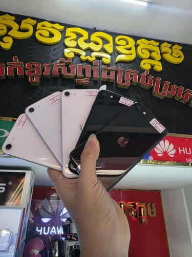 iPhone SE 64G sim1+ESim  ស្អាត98%