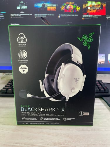 *SOLD* Razer BlackShark V2 X (White Edition) ថ្មី