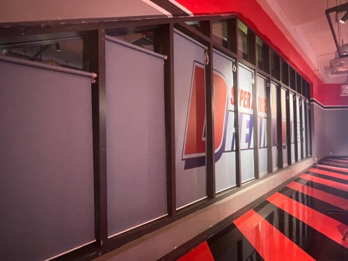 Roller blinds with printing