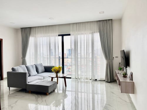 Rustic Tone Apartment Design