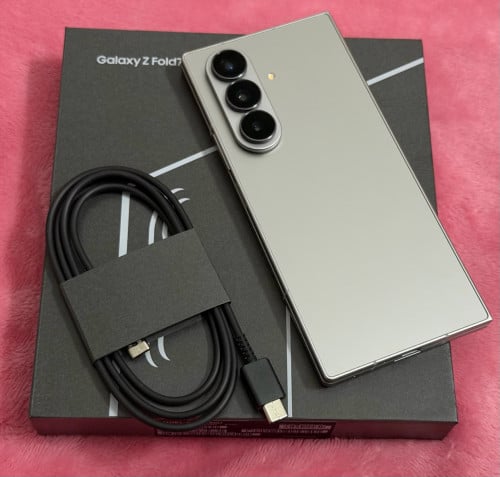 Samsung ZFOLD 7 (512G)(Use Sim & ESIM) (Have Box) (ខ្សែសាកថ្ម)(តម្លៃចរចារ)​