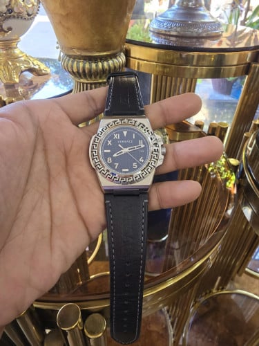 Versace Greca Reaction VE3I00122 Blue Dial Quartz Men