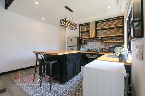 Western style 3-bedroom duplex renovated apartment for rent in BKK1 area – Phnom Penh.